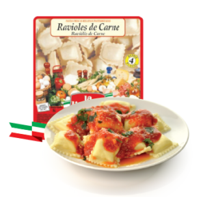 Ravioles Carne y Verdura